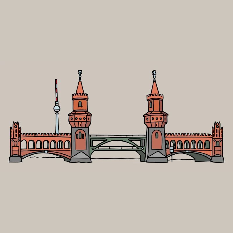 Oberbaum Bridge BERLIN c