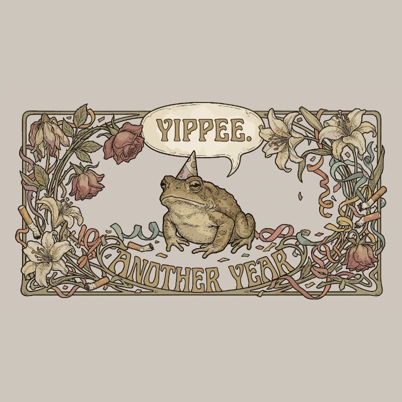 Yippee Another Year Toad