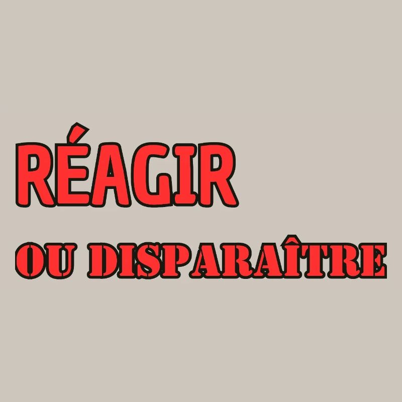 React or disappear