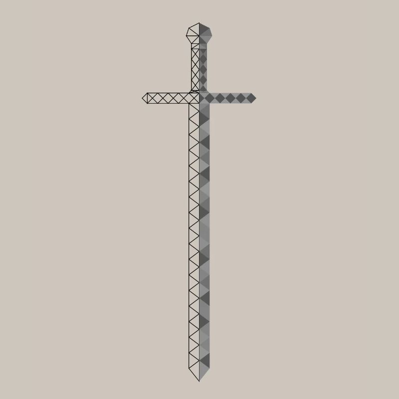 Polygone épée
