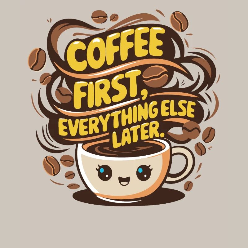 First coffee, then everything else