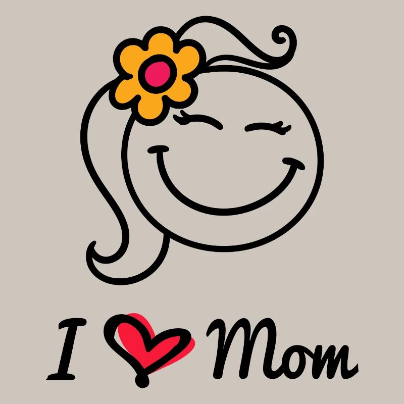 Ich Liebe Mama Herz Mutter Mutter Muttertag Spruch