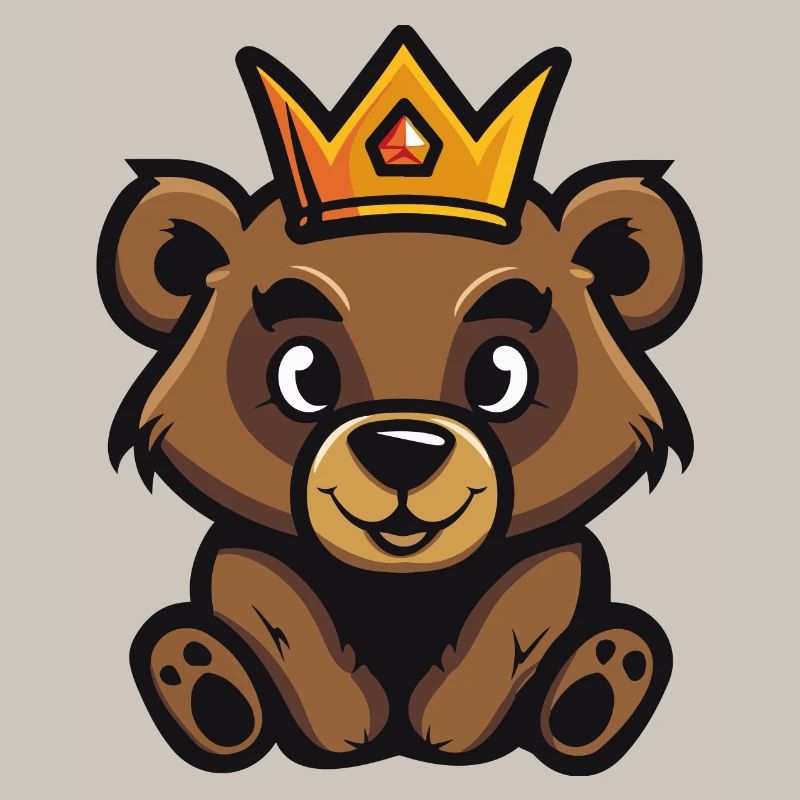 Bear Comic Crown