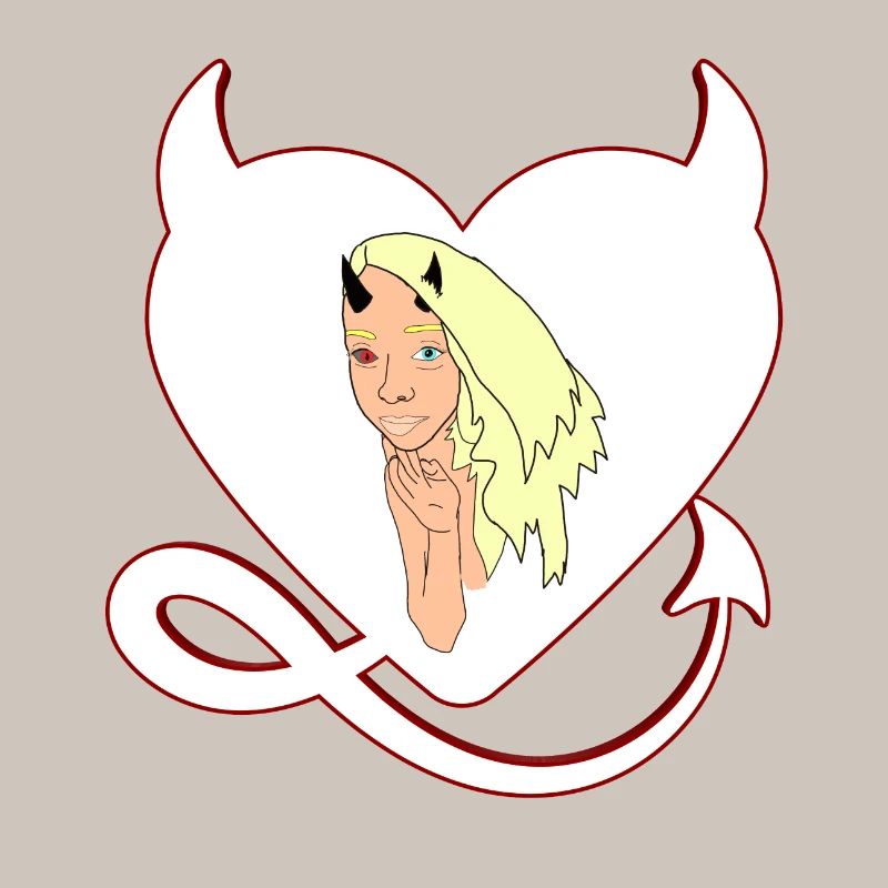 Devil with devil's heart Devil devil's female