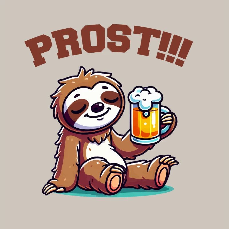 Sloth Beer Comic