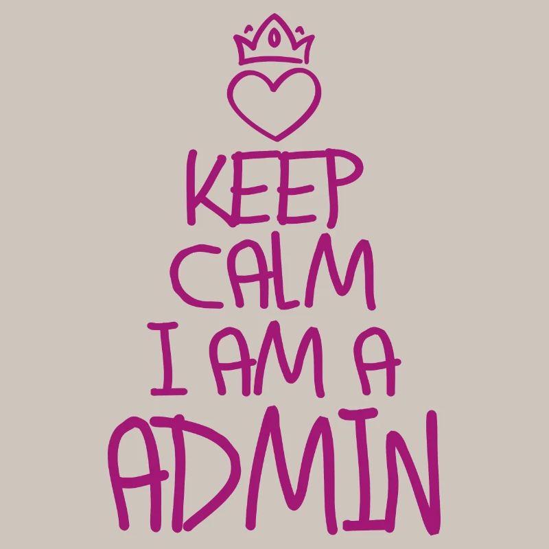 Keep Calm Admin cool admin gift