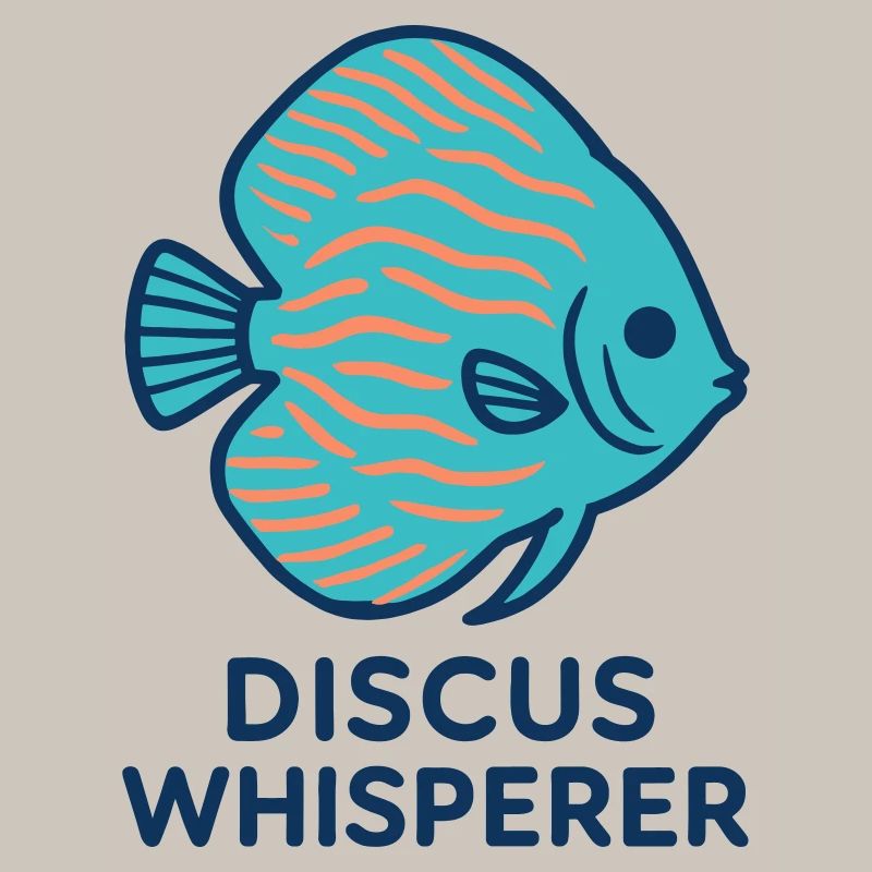 Passionate about Blue and Orange Discus Fish