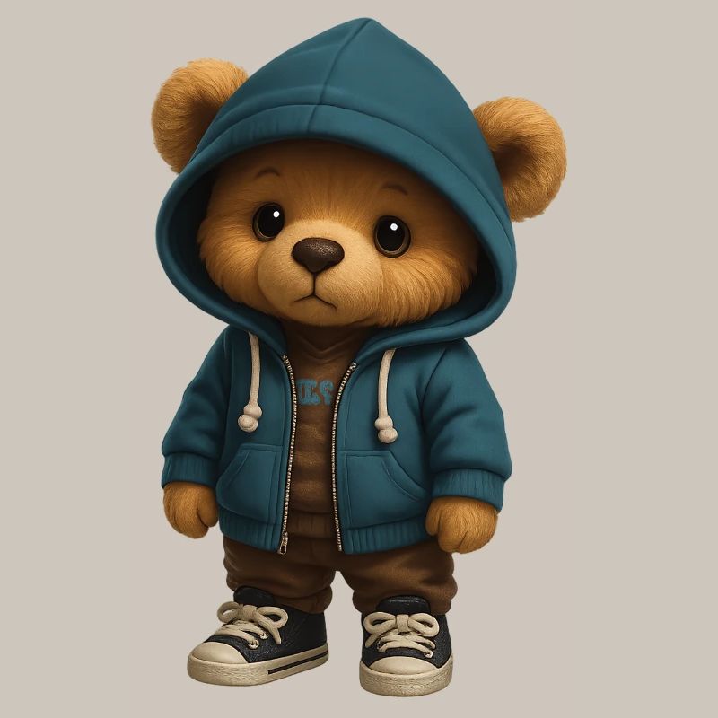 Kapuzenpullover Teddy