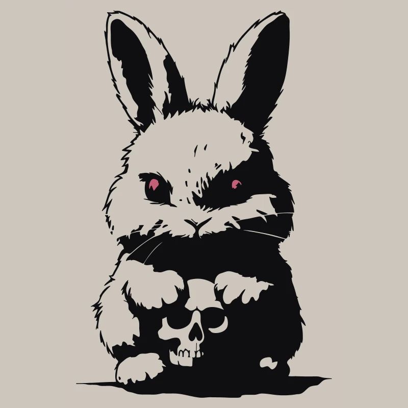 Grumpy bunny