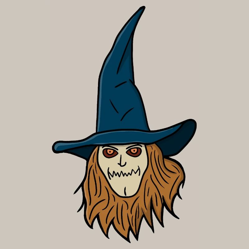 Vogelscheuche Hexe