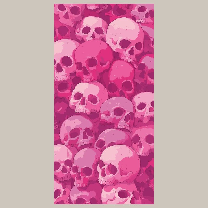 Pink Skull Pattern