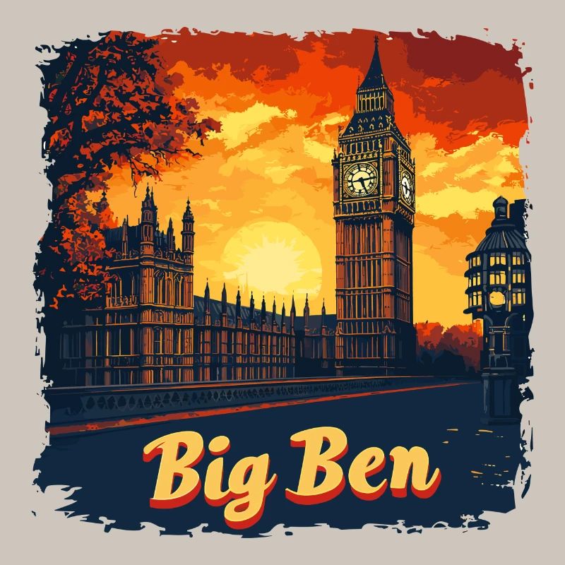 Panoramic view of Big Ben