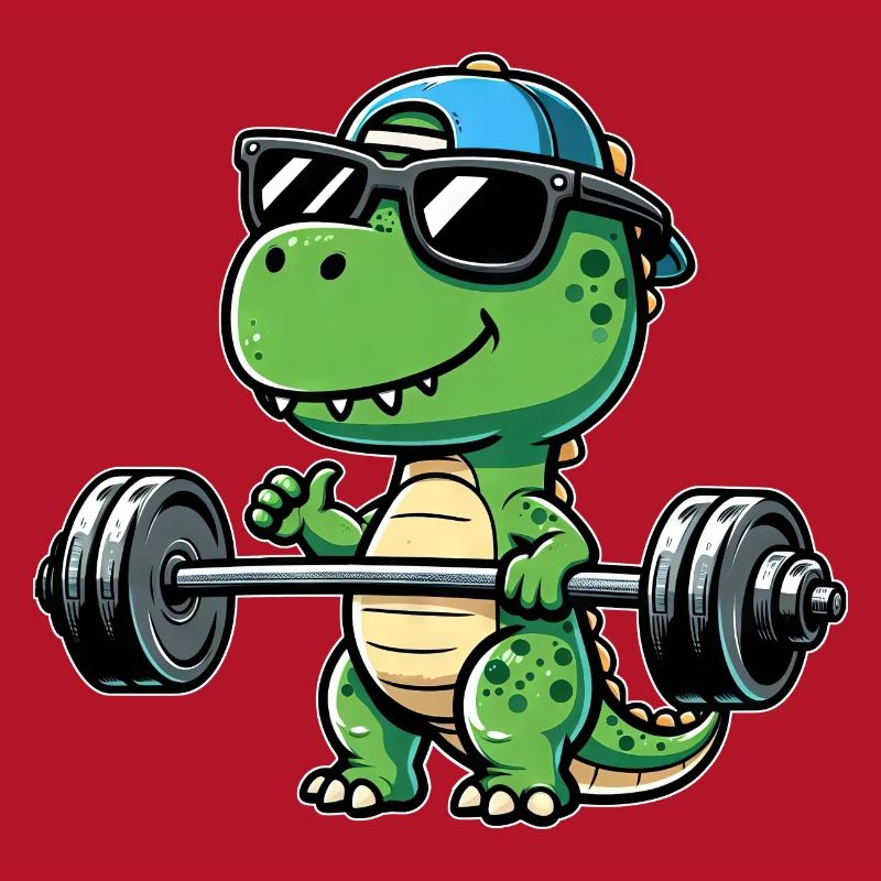 T-Rex Workout : Développé couché dinosaure pour