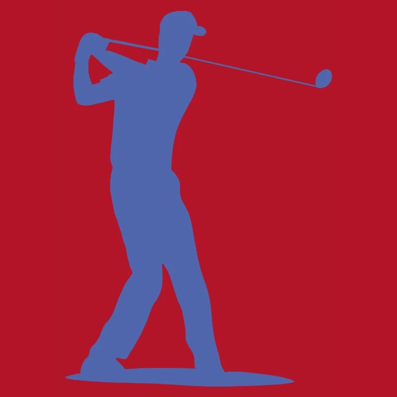 Golfer Silhouette - Tee Golf