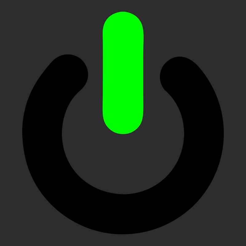 on, off, des commutateurs, pc, ordinateurs,