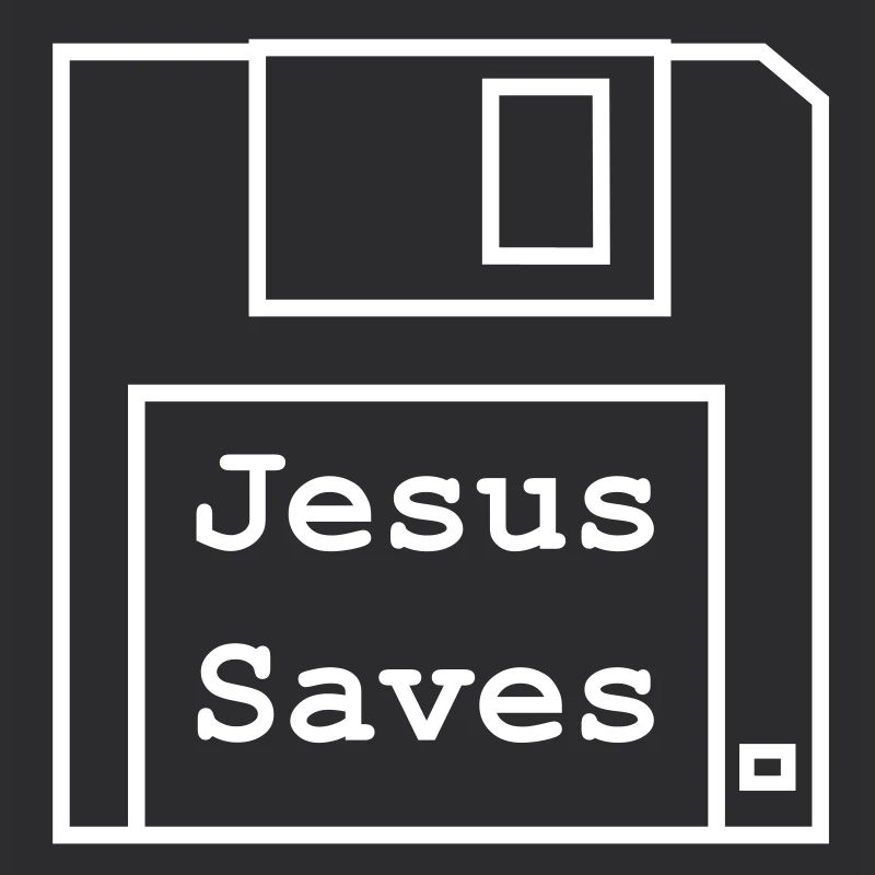 Jesus Saves - Floppy Disk