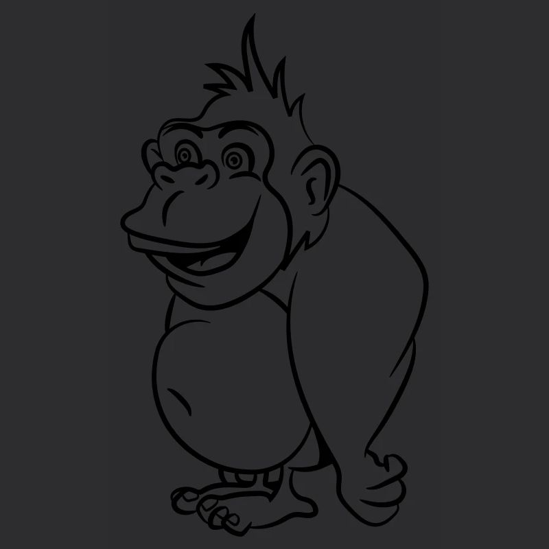Gorilla witzig