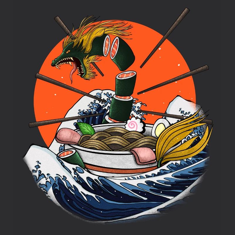 Ramen de dragon