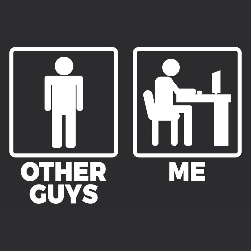 Software Engineer Stick Figures