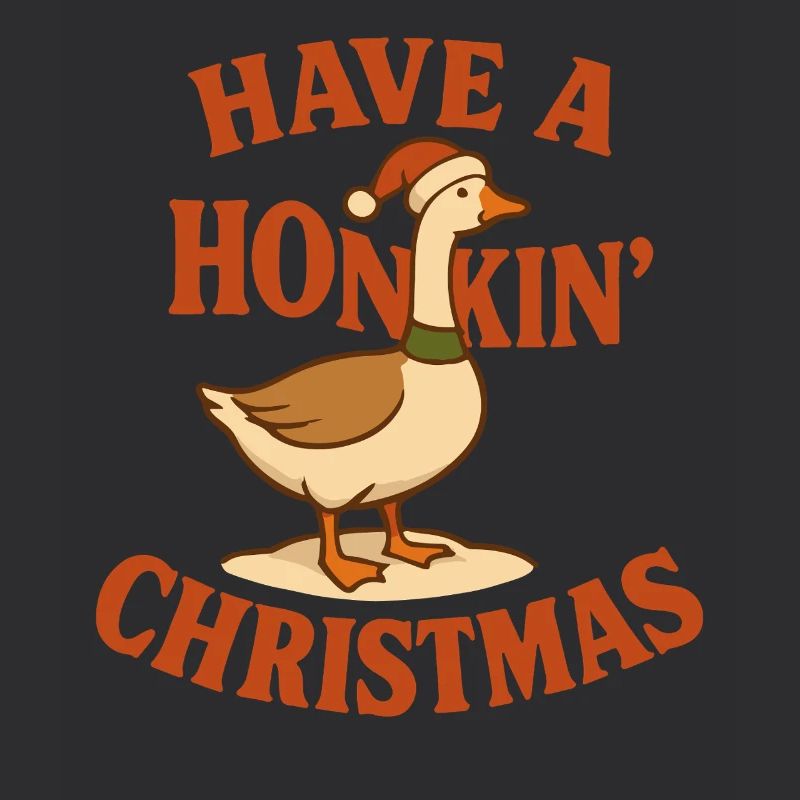De Gans van Kerstmis Heb een Toeterende Kerstmis