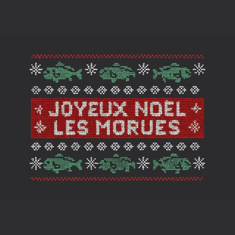 Morues de Noël vert