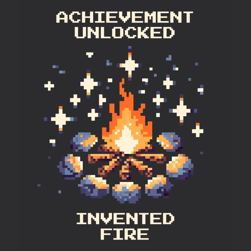 Fire Invented | Stone Age caveman