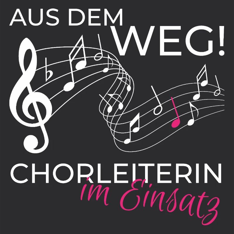 Chorleiterin im Einsatz