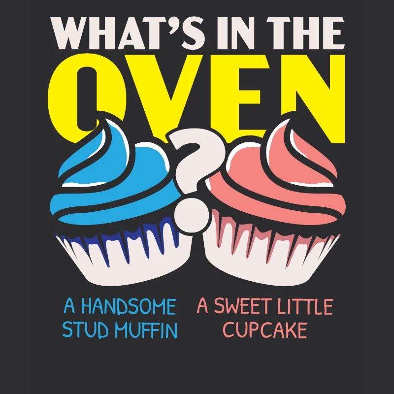 Was ist im Backofen Muffin oder Cupcake Baby-Ankün