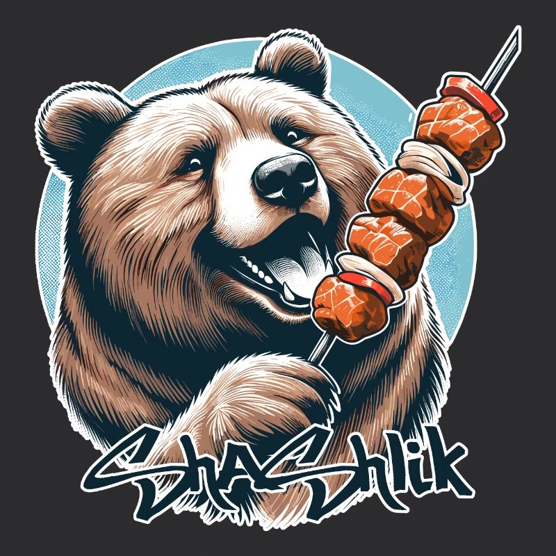 Shashlik Meat Skewer Bear Gift