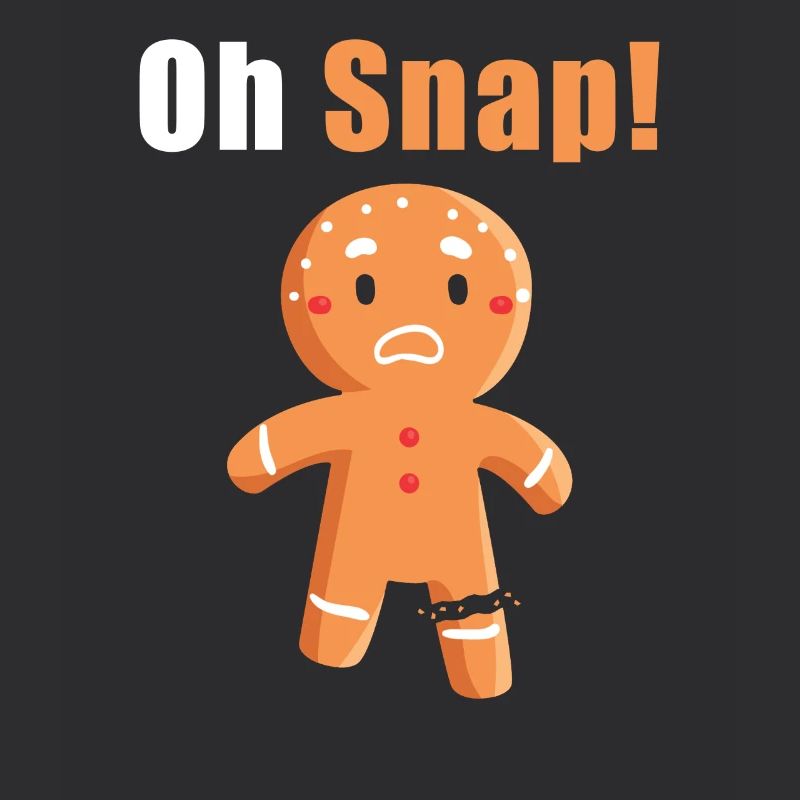 Oh Snap Gingerbread Jeu de mots
