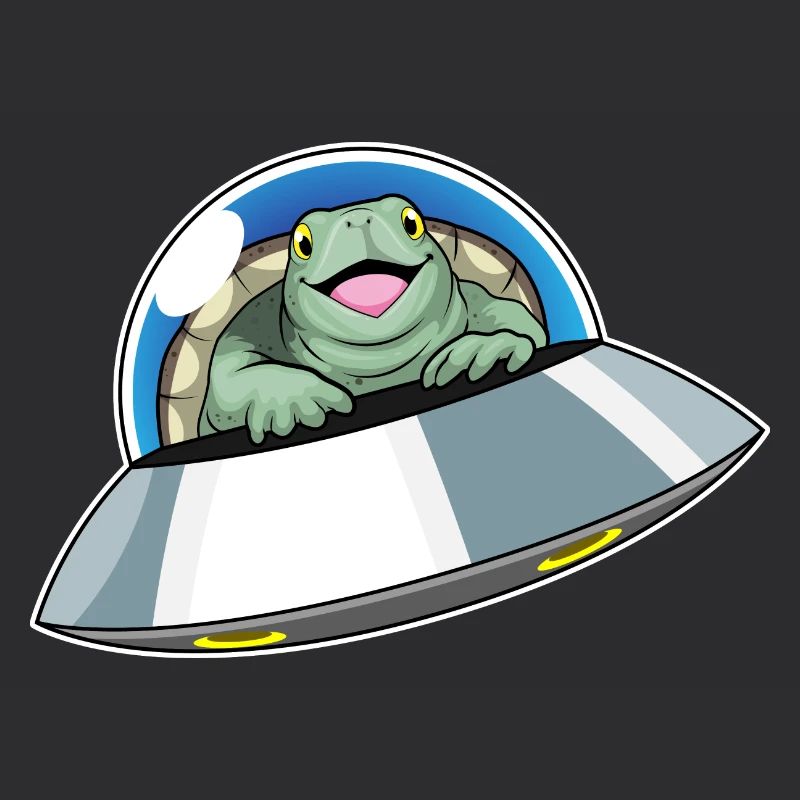 Turtle Spaceship Space