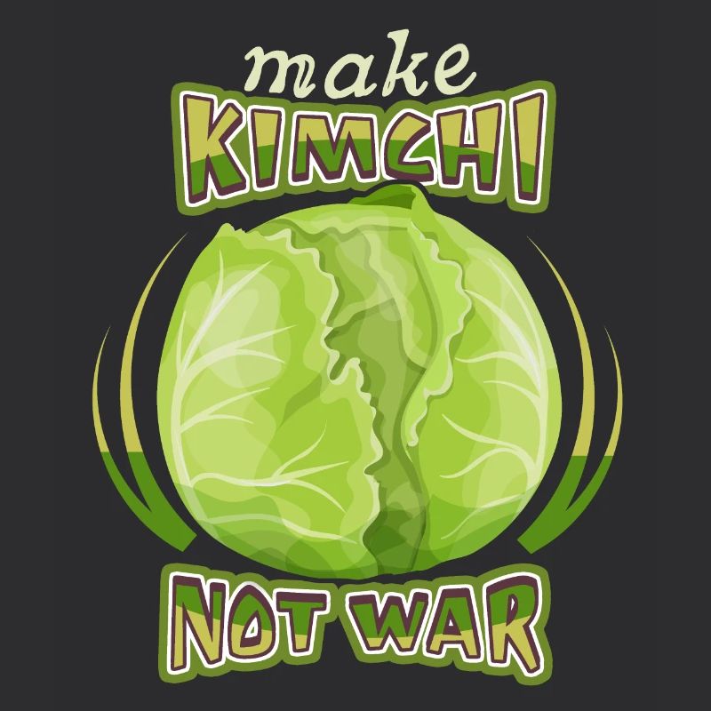 Cabbage, white cabbage, kimchi, funny saying
