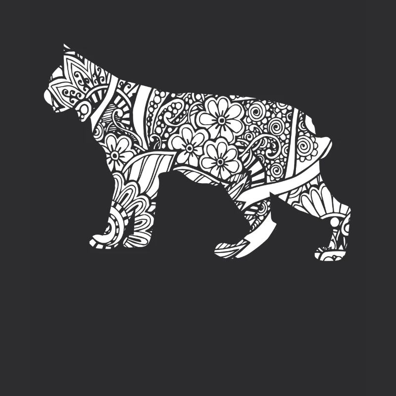 Bobcat Bobcat Floral Pattern