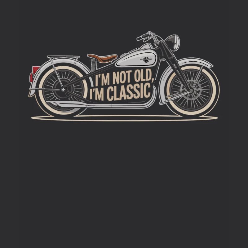 Motorrad Ikone mit Aussage