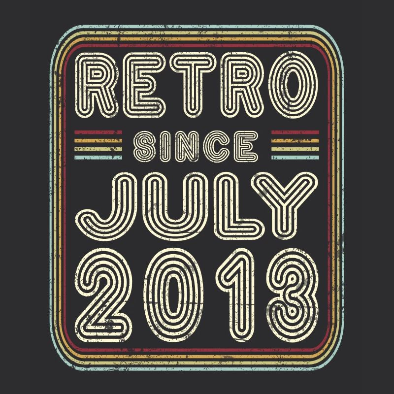 Birthday July 2013 Retro Gift