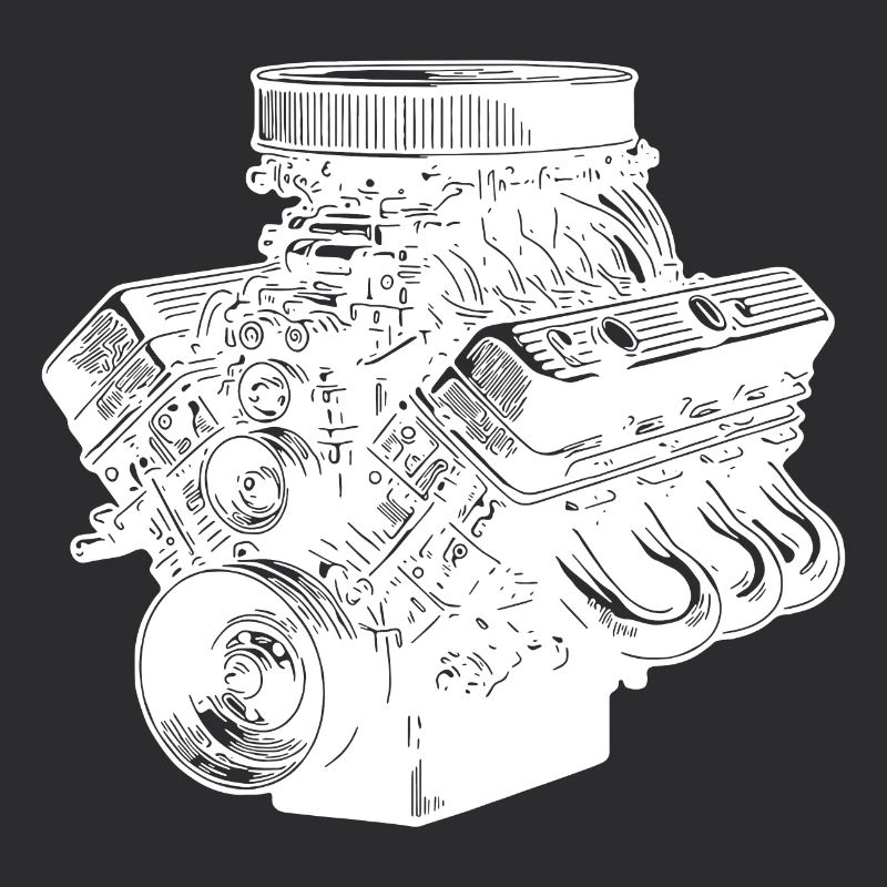 Mechanic Fan Engine Block Cylinder Displacement Engine