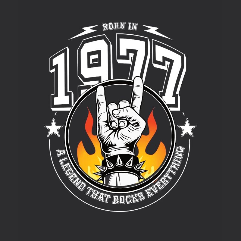 1977 Birthday, rocks everything