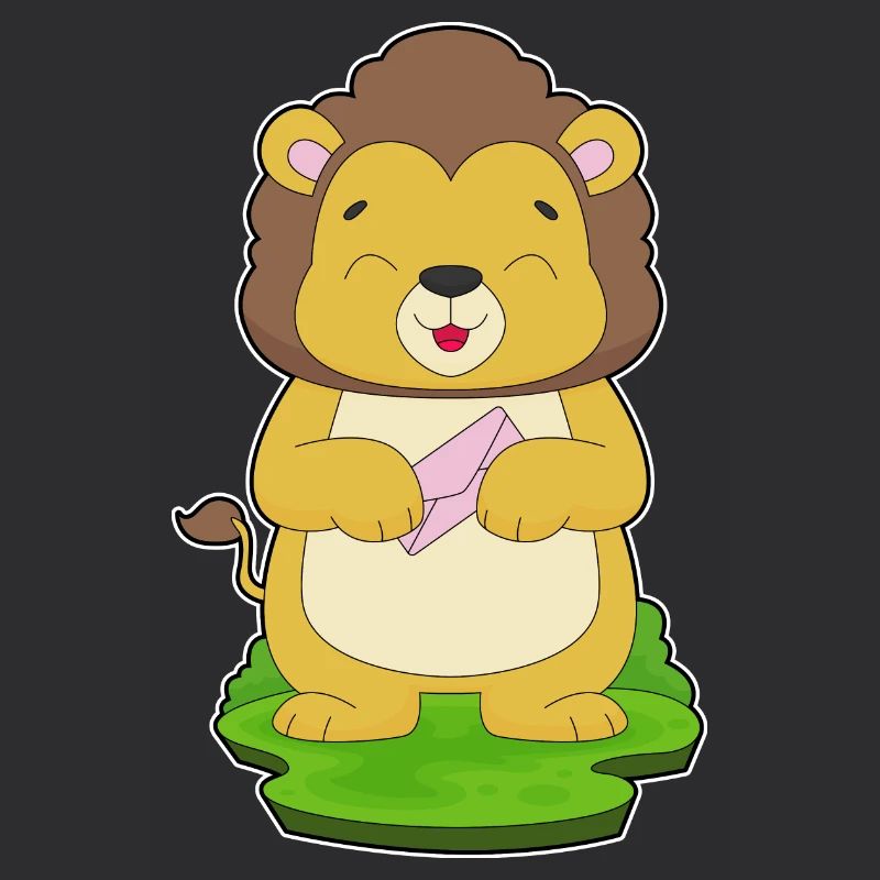 Enveloppe Lion