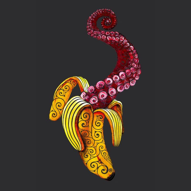 Wirbelnde Mutant-Banane