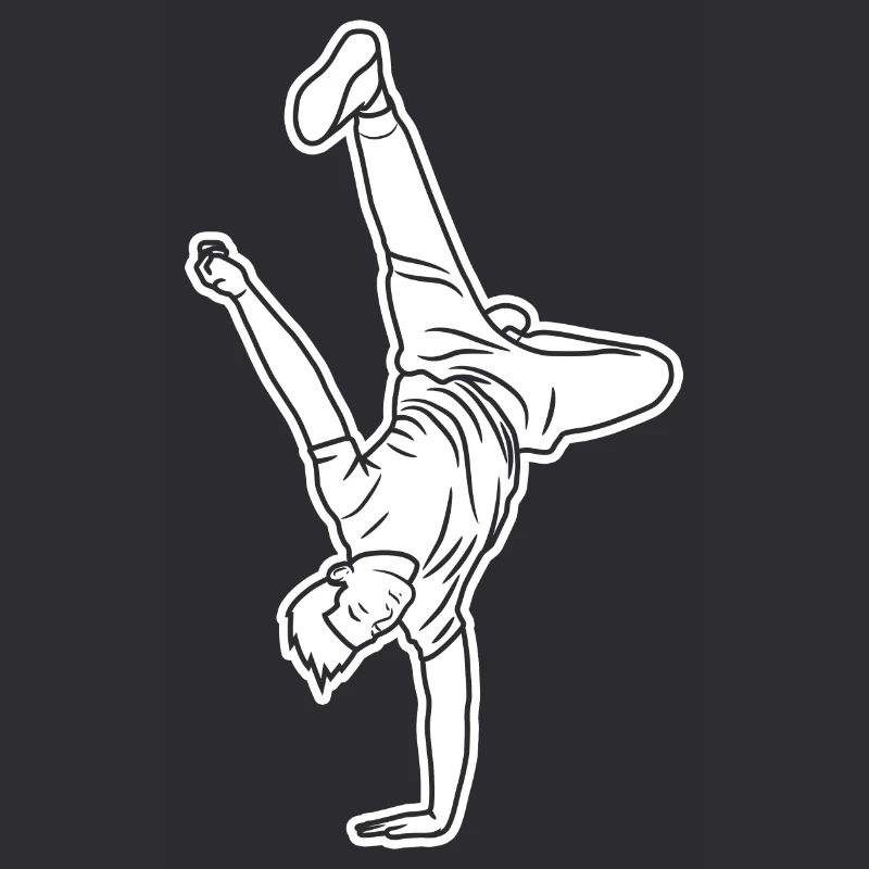 B Boy Sketch