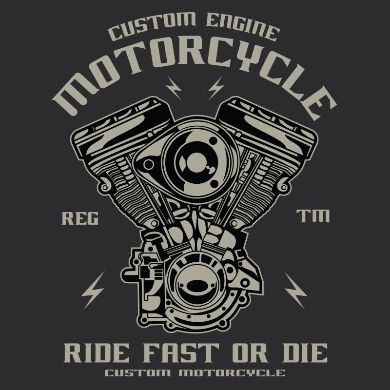 Conversion de moteur de moto Chopper Custom Engine