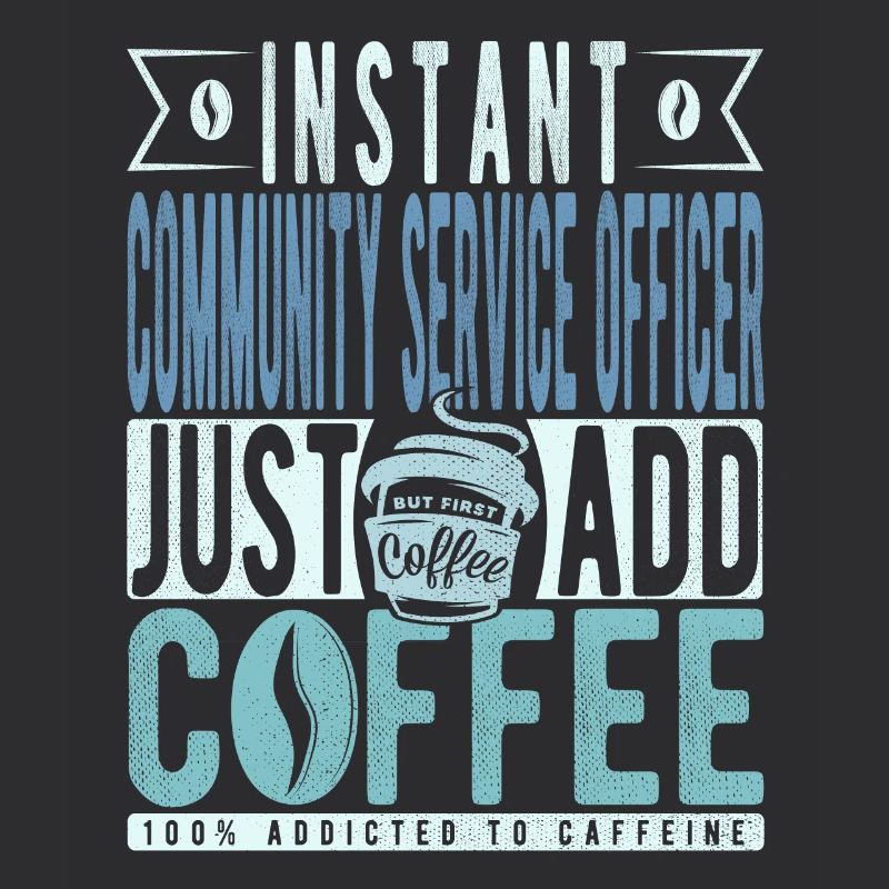 Agent de service communautaire instantané Il suffit d’ajouter du café