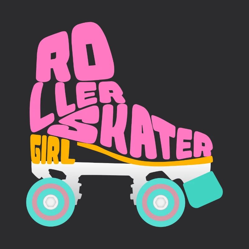 Rollschuhe Tshirt Roller Skates Geschenk