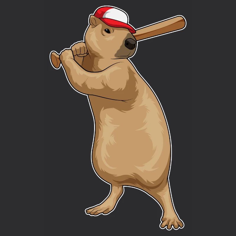 Batte de baseball Capybara