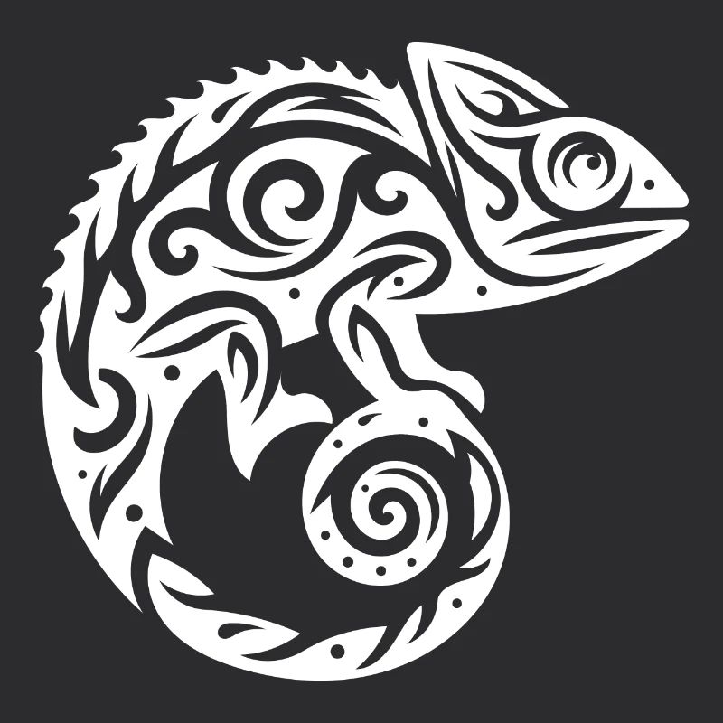 Écailleux Creeper Déguisement caméléon tatouage