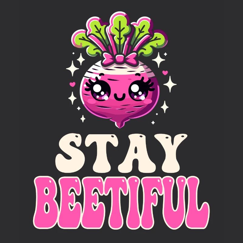 Beetroot Love - Restez Beetiful Kawaii Beets Pun