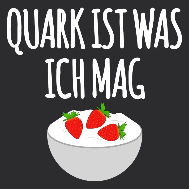 Quark with strawberries