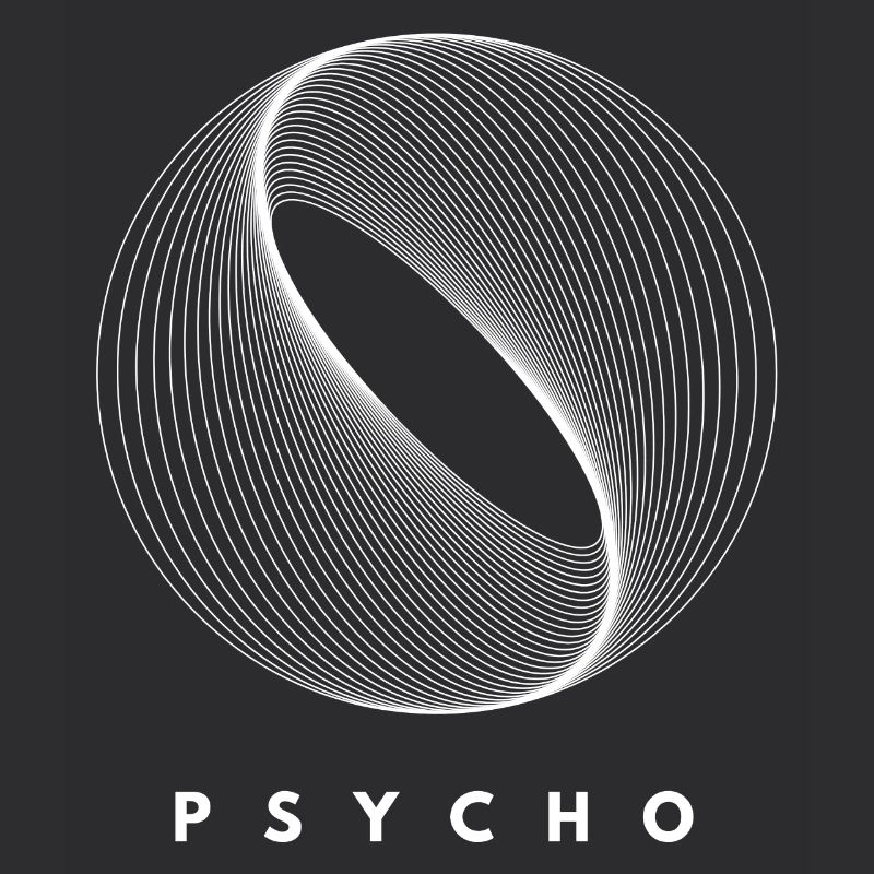 Psycho Mobius Loop Minimal Streetwear Tee