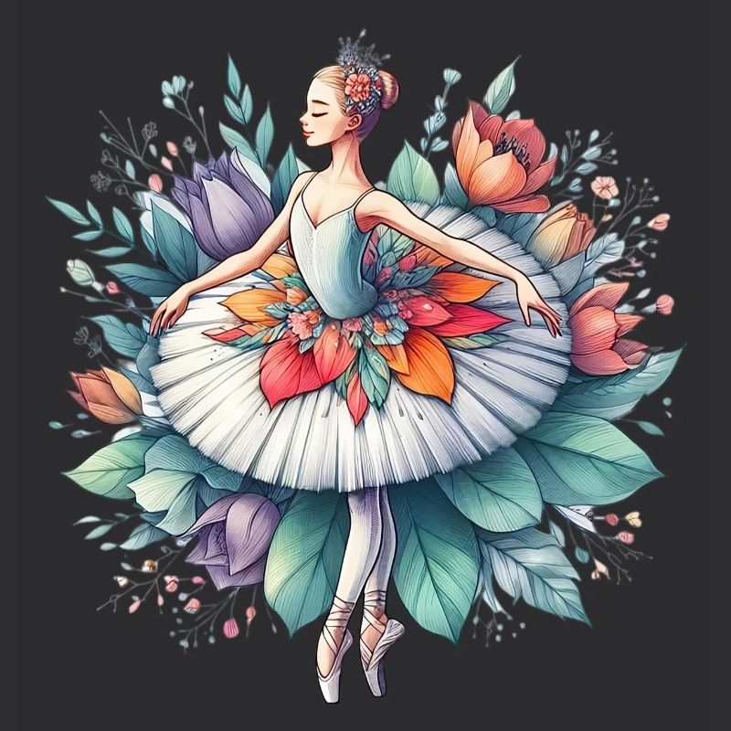 Danseuse de ballet avec tutu