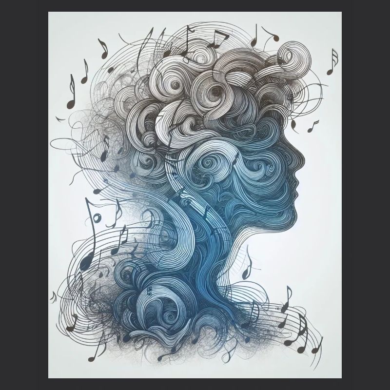 Melodic Mind: Symphony of Thoughts and Notes